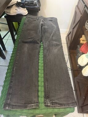 Hollister Faded Black Straight Jeans